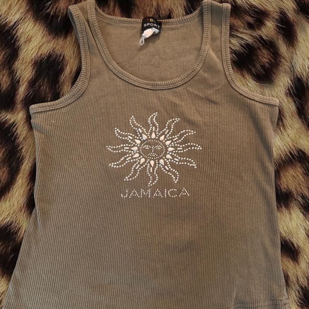 Bedazzled Jamaica Tanktop